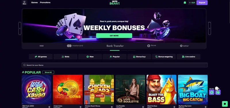 Best winbeast casino in United Kingdom